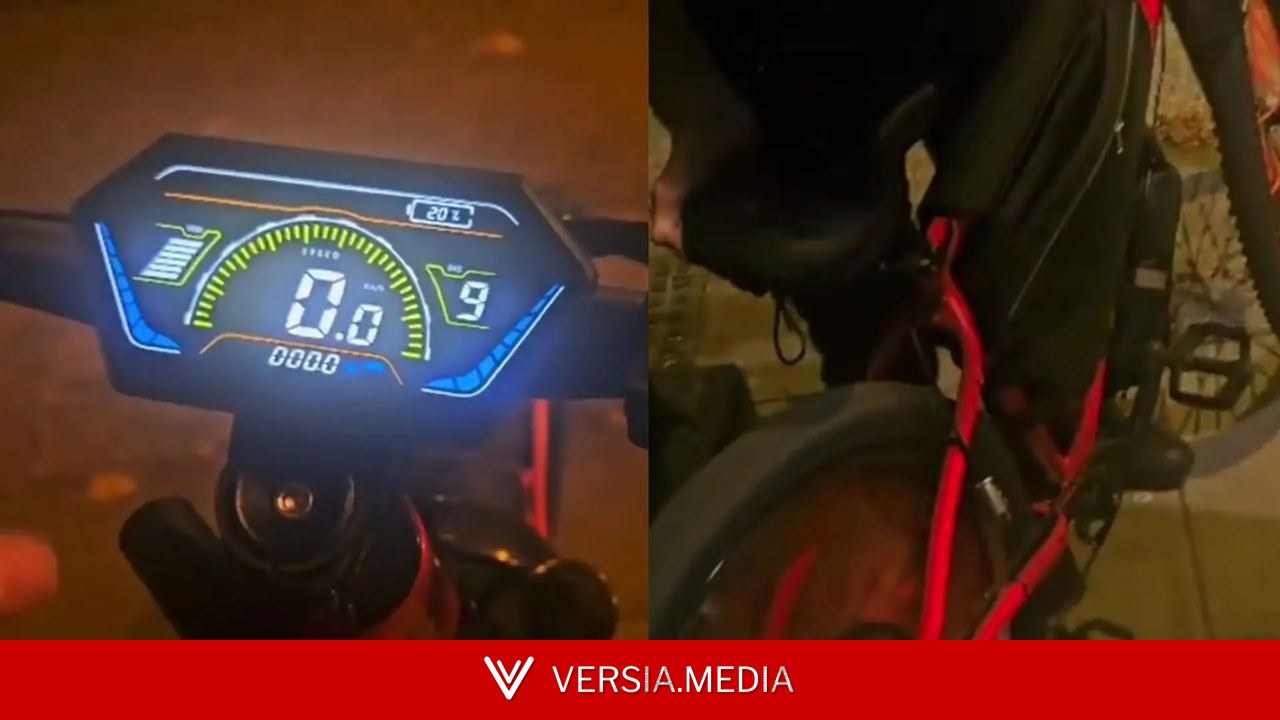 Parecía una bicicleta, pero superaba los 50 km/h y el 