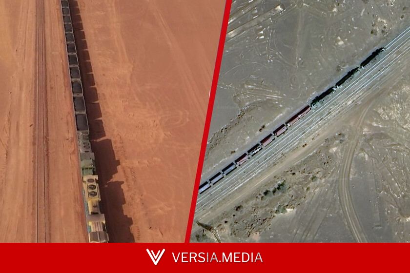 Es el veh√≠culo m√°s pesado y salvaje del planeta: las im√°genes por sat√©lite del tren infinito de Mauritania