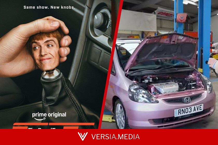 Uno de los tres nuevos presentadores de The Grand Tour tiene un Honda Jazz rosa con motor de Civic Type R. Y eso lo dice todo sobre el nuevo elenco