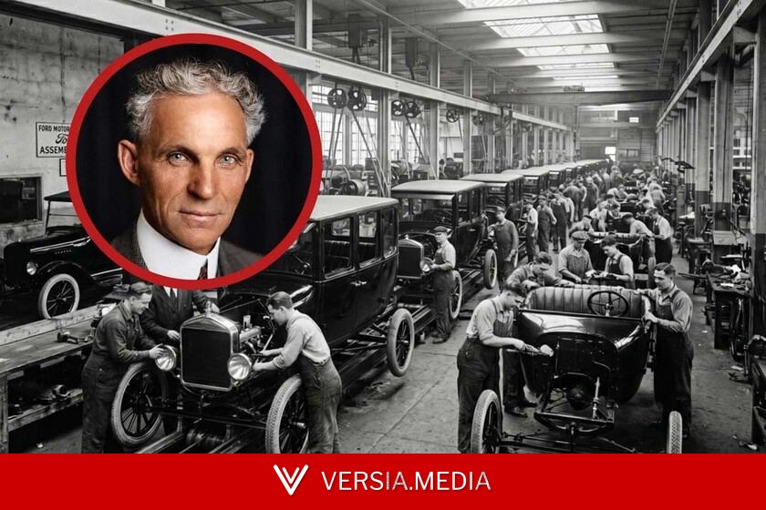 Henry Ford en 1925: “El hombre sin la máquina es un esclavo. El hombre con la máquina es un hombre libre”