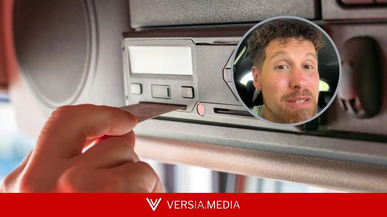 José, camionero, explica el error que cometen todos los transportistas novatos con el tacógrafo, por el que pueden ser sancionados