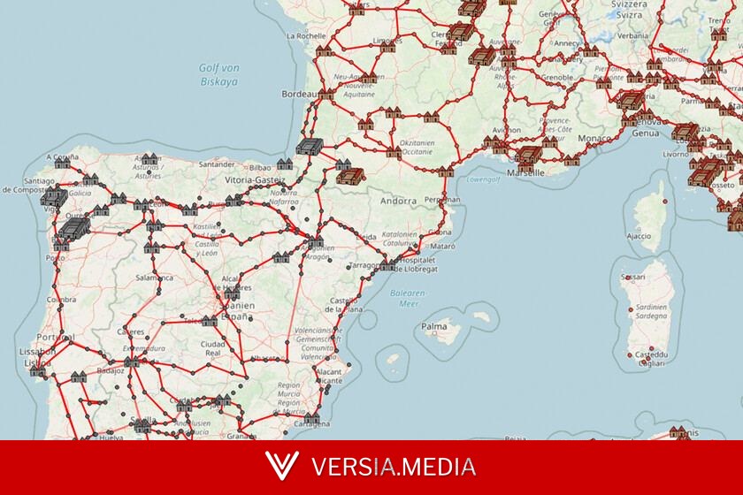 El 'Google Maps' del Imperio Romano: las imágenes que revelan qué carreteras actuales usamos sobre calzadas milenarias