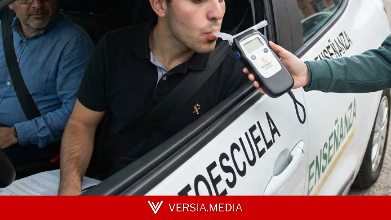 Qué ocurre si te topas con un control de alcoholemia durante el examen de conducir