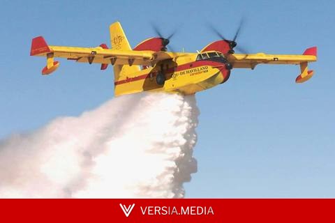 Solo 7 de los 14 hidroaviones que tiene Espa√±a para apagar fuegos est√°n operativos. El Gobierno pide ‚Äúdosificar‚Äù su uso