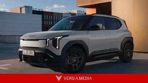 Kia refuerza el EV2 con una nueva batería, más autonomía y una nueva versión 'Black-Line'