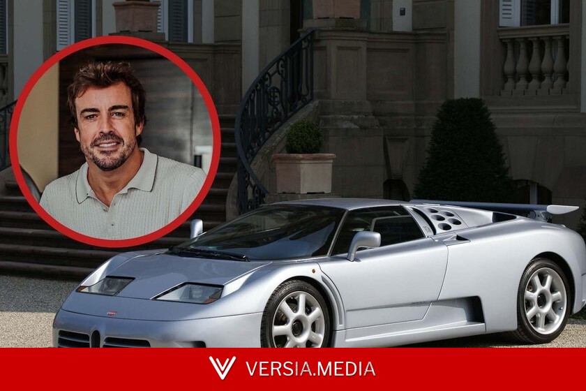 Fernando Alonso confirma que adem√°s de dinero tiene buen gusto: se ha comprado un Bugatti EB110