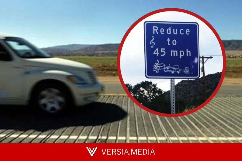 Como un disco de vinilo, pero en asfalto: la ingeniería que hay detrás de las carreteras musicales para que no te duermas al volante