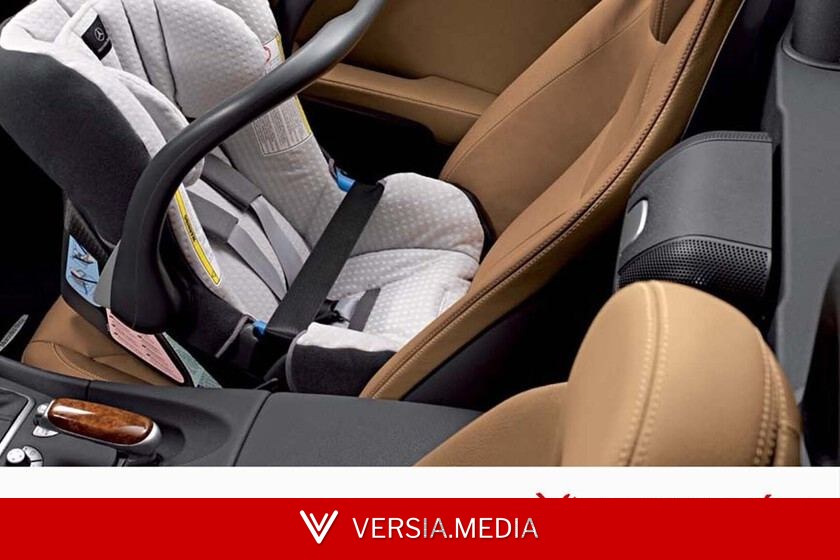 Montar una silla infantil en el asiento delantero est√° prohibido, excepto en estos casos
