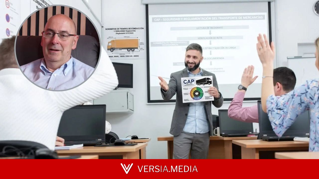 Mario Cubo, profesor del CAP y camionero con 30 años de experiencia: