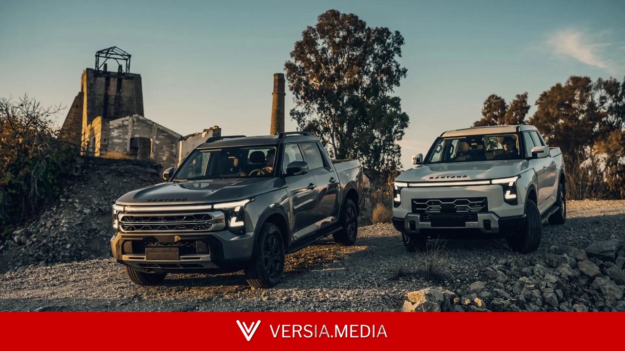 Santana 400 PHEV: 429 CV y 1.046 kilómetros de autonomía para una pick-up con etiqueta Cero