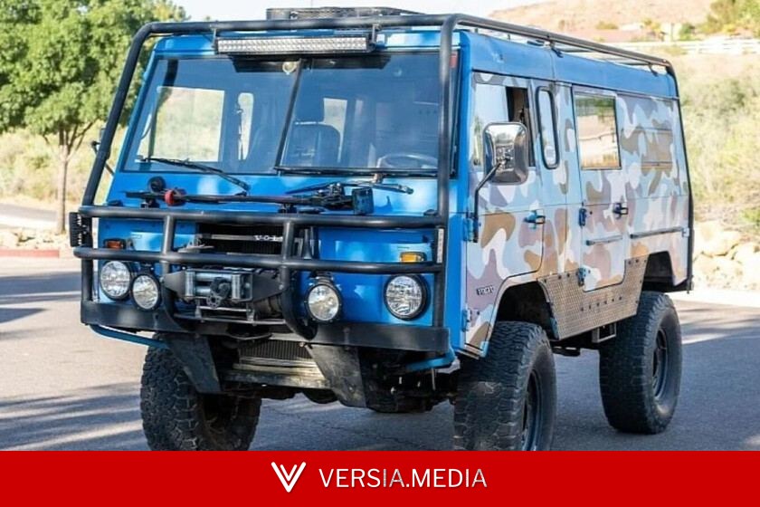 Este Volvo militar ganó el Dakar y ahora se ha vendido convertido en camper por menos de lo que cuesta un Toyota Corolla
