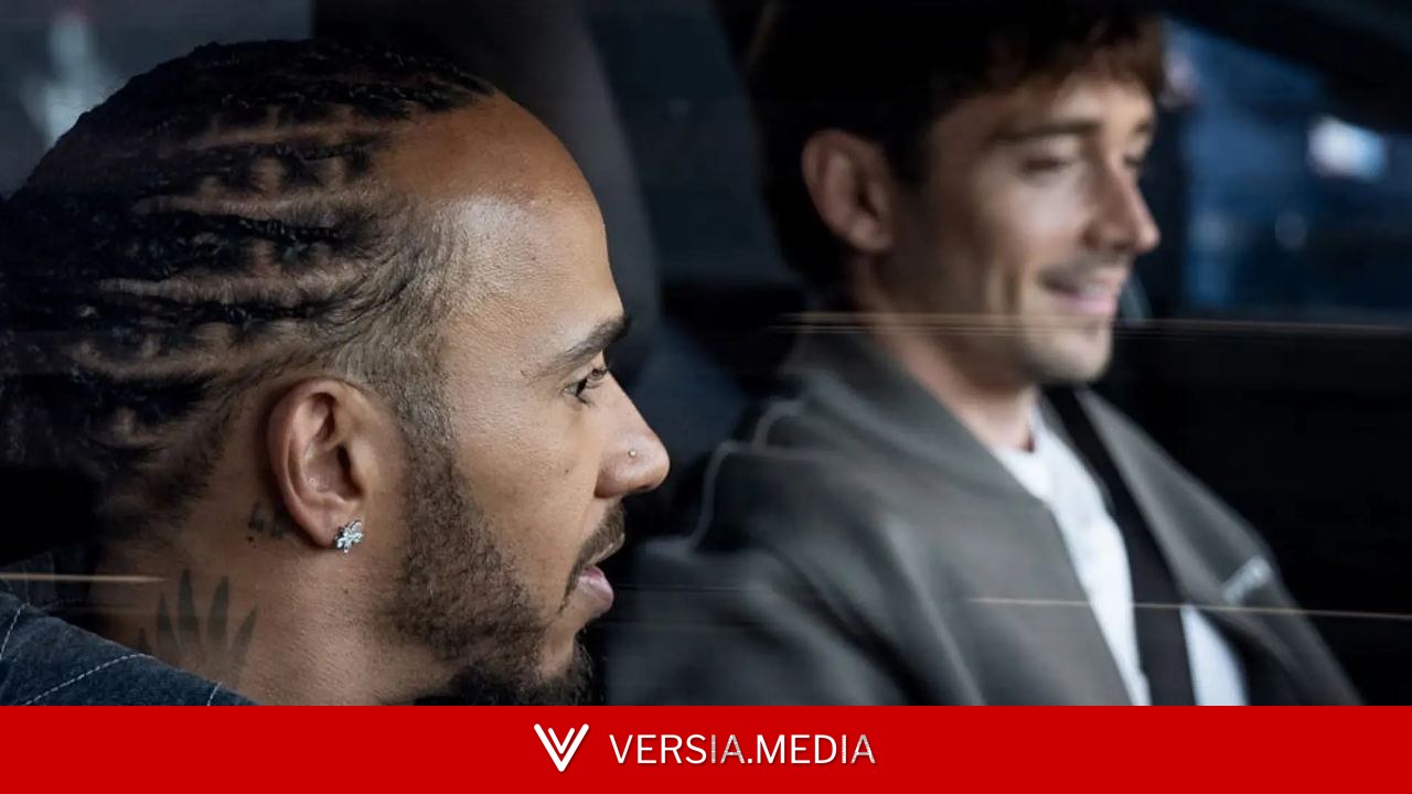 Hamilton y Leclerc tras conducir el Ferrari Luce eléctrico por primera vez: 