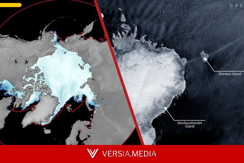 El deshielo imparable del Ártico a vista de satélite: cada vez estamos más cerca del primer día sin hielo