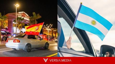 Las multas que te puede poner la DGT por celebrar la victoria de tu selección en la final del mundial