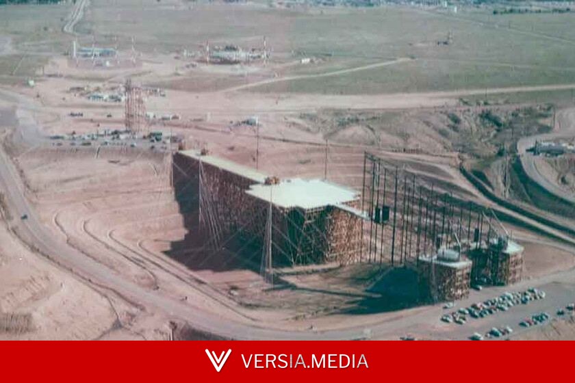 EEUU ocultó en la Guerra Fría un coloso de madera de 12 pisos sin un solo clavo. Su misión: probar sus aviones contra bombas nucleares